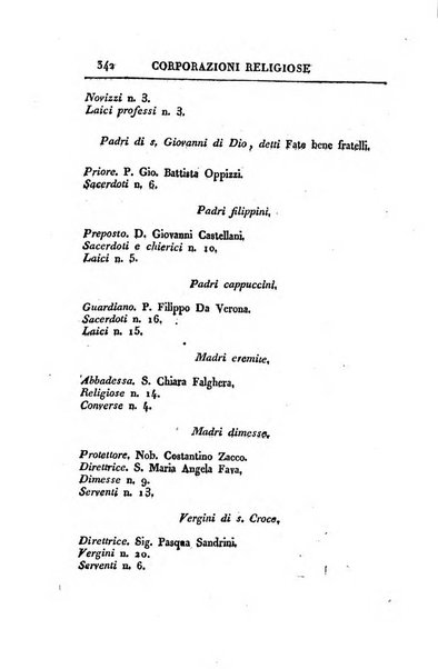 Almanacco per le provincie soggette all'Imp. Regio Governo di Venezia per l'anno ...