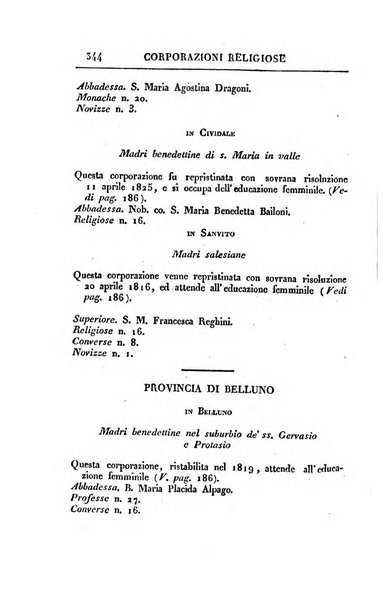 Almanacco per le provincie soggette all'Imp. Regio Governo di Venezia per l'anno ...