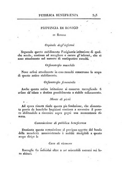 Almanacco per le provincie soggette all'Imp. Regio Governo di Venezia per l'anno ...