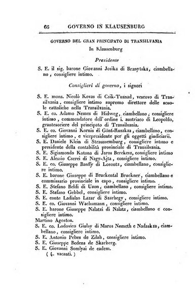 Almanacco per le provincie soggette all'Imp. Regio Governo di Venezia per l'anno ...