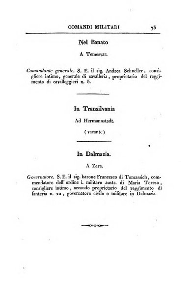 Almanacco per le provincie soggette all'Imp. Regio Governo di Venezia per l'anno ...