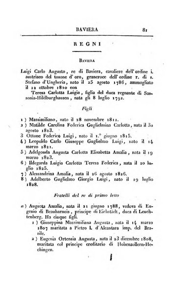 Almanacco per le provincie soggette all'Imp. Regio Governo di Venezia per l'anno ...