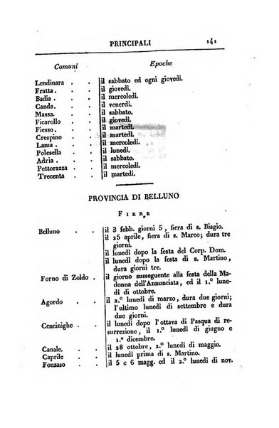 Almanacco per le provincie soggette all'Imp. Regio Governo di Venezia per l'anno ...