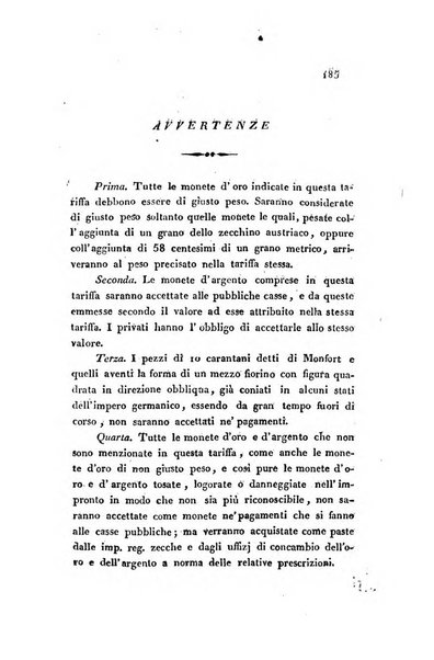 Almanacco per le provincie soggette all'Imp. Regio Governo di Venezia per l'anno ...