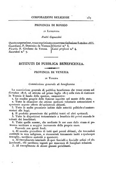 Almanacco per le provincie soggette all'Imp. Regio Governo di Venezia per l'anno ...