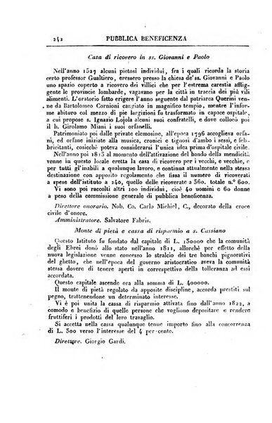 Almanacco per le provincie soggette all'Imp. Regio Governo di Venezia per l'anno ...