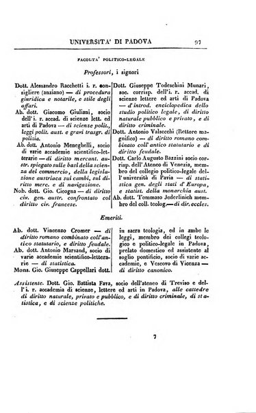 Almanacco per le provincie soggette all'Imp. Regio Governo di Venezia per l'anno ...