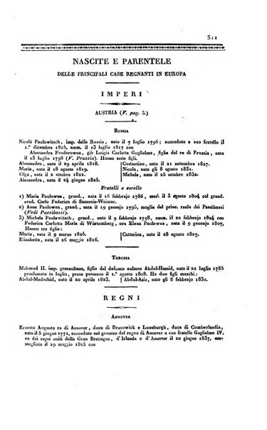 Almanacco per le provincie soggette all'Imp. Regio Governo di Venezia per l'anno ...