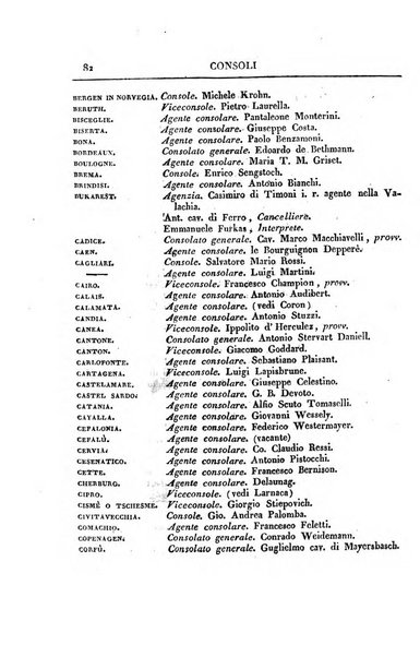 Almanacco per le provincie soggette all'Imp. Regio Governo di Venezia per l'anno ...