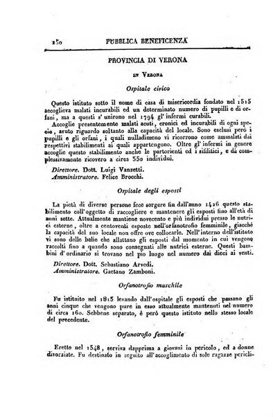 Almanacco per le provincie soggette all'Imp. Regio Governo di Venezia per l'anno ...