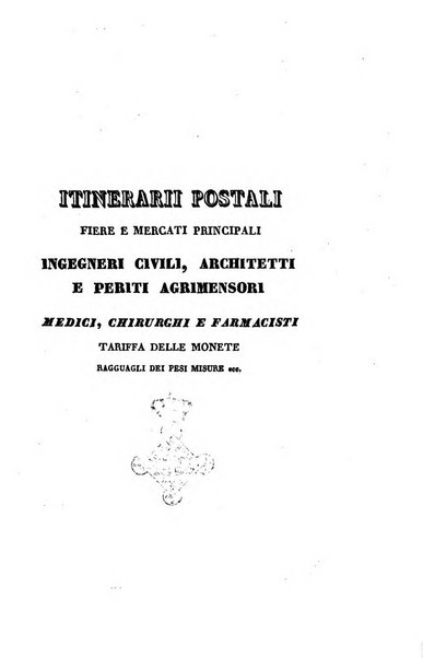 Almanacco per le provincie soggette all'Imp. Regio Governo di Venezia per l'anno ...