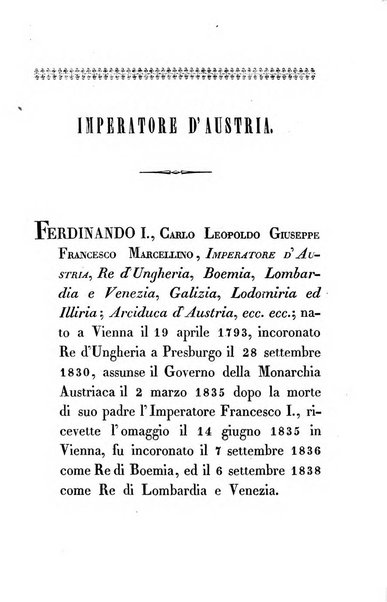 Almanacco per le provincie soggette all'Imp. Regio Governo di Venezia per l'anno ...