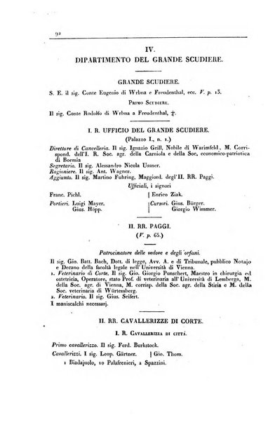 Almanacco per le provincie soggette all'Imp. Regio Governo di Venezia per l'anno ...