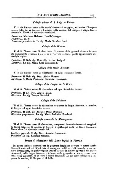 Almanacco per le provincie soggette all'Imp. Regio Governo di Venezia per l'anno ...