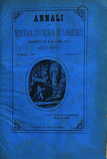 Annali di Nostra signora di Lourdes