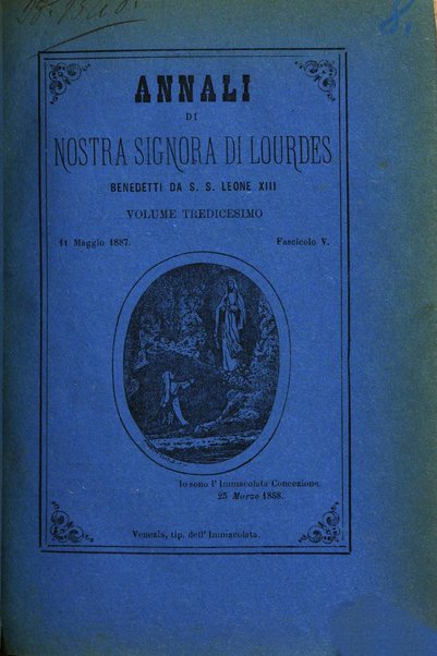 Annali di Nostra signora di Lourdes