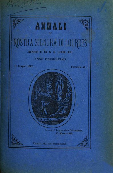 Annali di Nostra signora di Lourdes