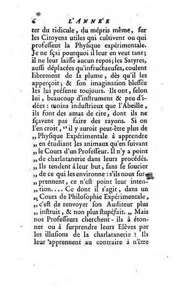 L'annee litteraire ou Suite des lettres sur quelques ecrits de ce temps