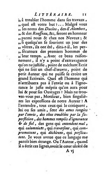 L'annee litteraire ou Suite des lettres sur quelques ecrits de ce temps