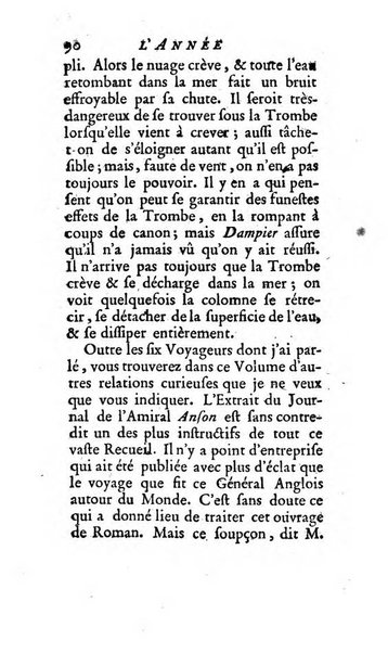 L'annee litteraire ou Suite des lettres sur quelques ecrits de ce temps