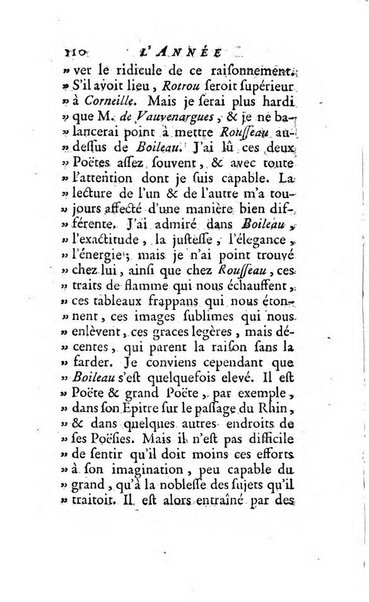 L'annee litteraire ou Suite des lettres sur quelques ecrits de ce temps