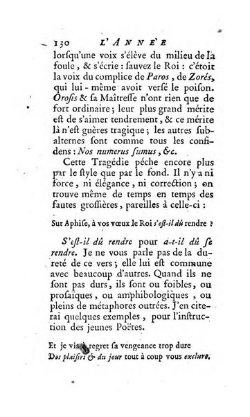 L'annee litteraire ou Suite des lettres sur quelques ecrits de ce temps