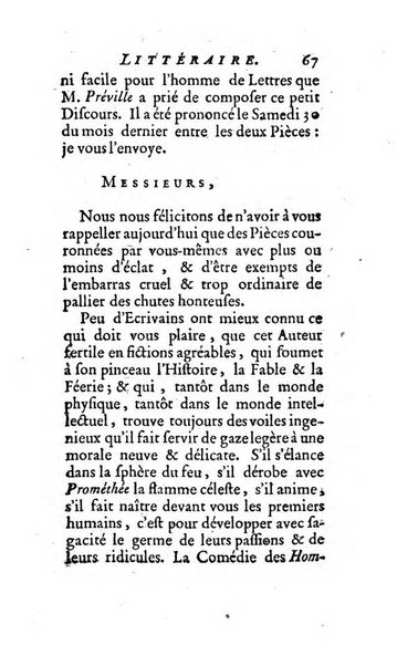 L'annee litteraire ou Suite des lettres sur quelques ecrits de ce temps