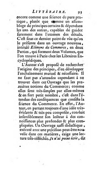 L'annee litteraire ou Suite des lettres sur quelques ecrits de ce temps