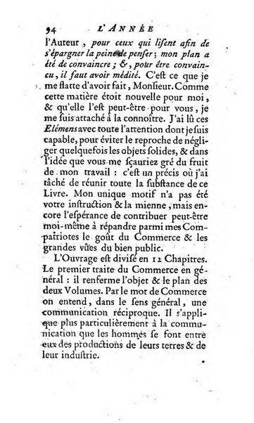 L'annee litteraire ou Suite des lettres sur quelques ecrits de ce temps