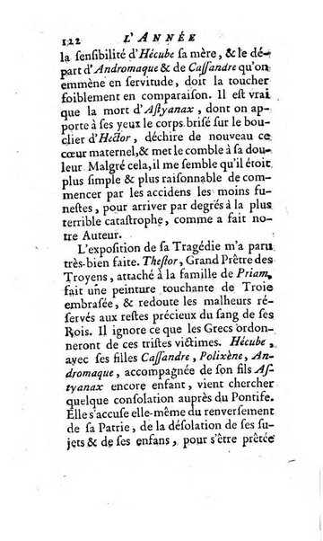 L'annee litteraire ou Suite des lettres sur quelques ecrits de ce temps