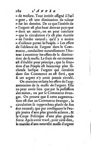 L'annee litteraire ou Suite des lettres sur quelques ecrits de ce temps