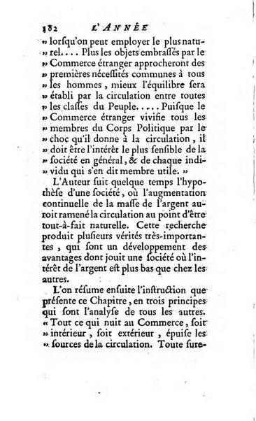 L'annee litteraire ou Suite des lettres sur quelques ecrits de ce temps