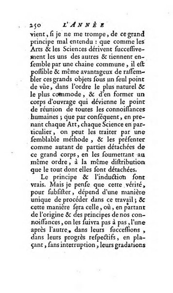 L'annee litteraire ou Suite des lettres sur quelques ecrits de ce temps