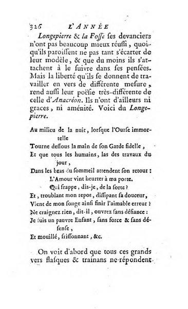 L'annee litteraire ou Suite des lettres sur quelques ecrits de ce temps