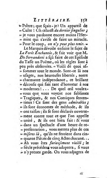 L'annee litteraire ou Suite des lettres sur quelques ecrits de ce temps