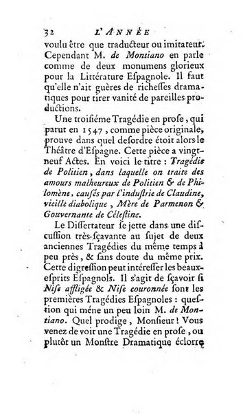 L'annee litteraire ou Suite des lettres sur quelques ecrits de ce temps