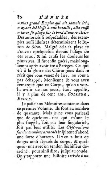 L'annee litteraire ou Suite des lettres sur quelques ecrits de ce temps