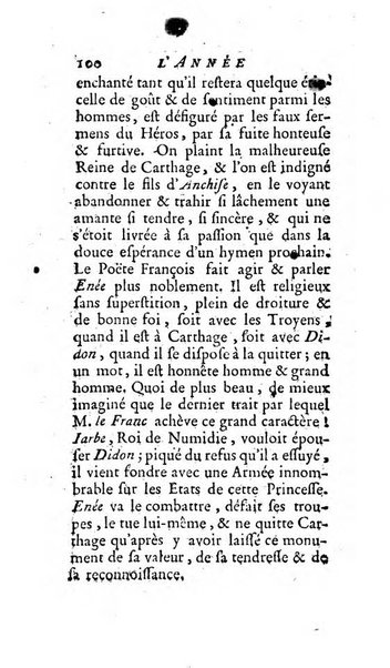 L'annee litteraire ou Suite des lettres sur quelques ecrits de ce temps