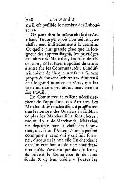 L'annee litteraire ou Suite des lettres sur quelques ecrits de ce temps