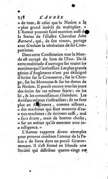 L'annee litteraire ou Suite des lettres sur quelques ecrits de ce temps