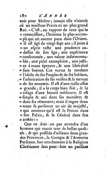 L'annee litteraire ou Suite des lettres sur quelques ecrits de ce temps