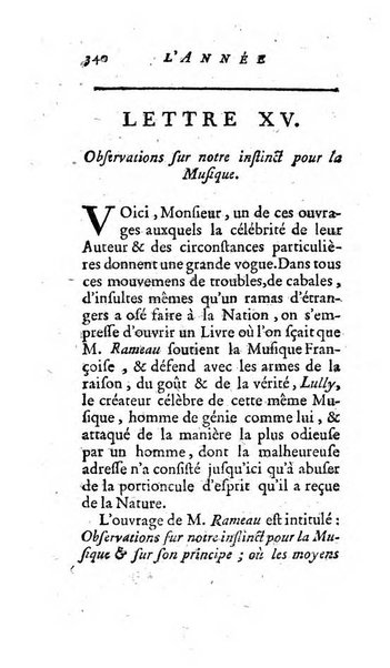 L'annee litteraire ou Suite des lettres sur quelques ecrits de ce temps