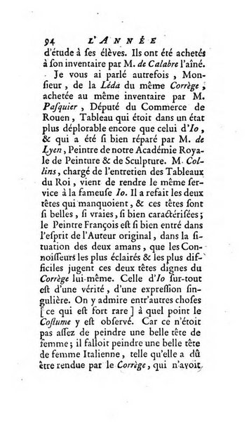 L'annee litteraire ou Suite des lettres sur quelques ecrits de ce temps