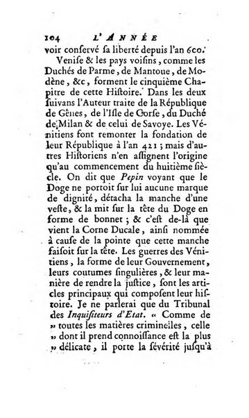 L'annee litteraire ou Suite des lettres sur quelques ecrits de ce temps