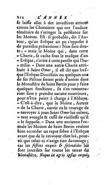 L'annee litteraire ou Suite des lettres sur quelques ecrits de ce temps