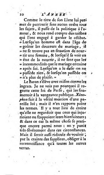 L'annee litteraire ou Suite des lettres sur quelques ecrits de ce temps