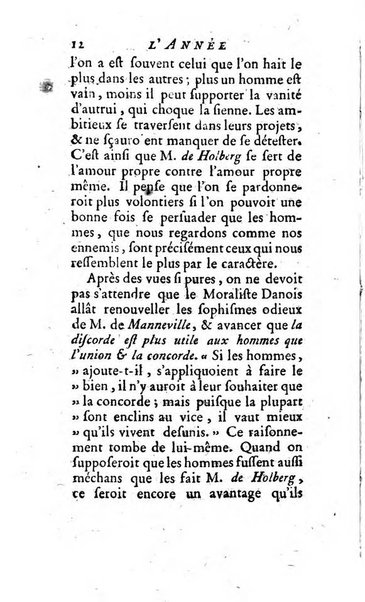 L'annee litteraire ou Suite des lettres sur quelques ecrits de ce temps