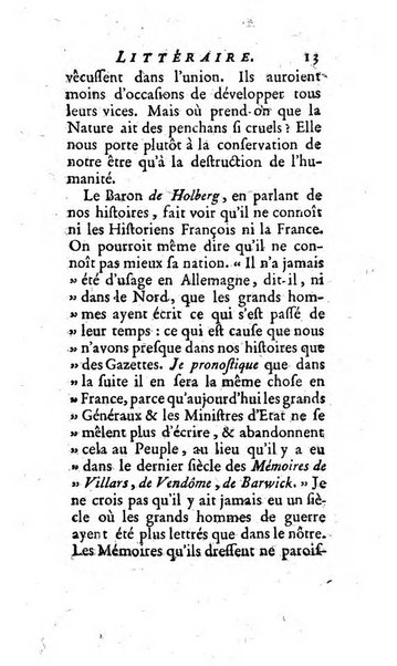 L'annee litteraire ou Suite des lettres sur quelques ecrits de ce temps