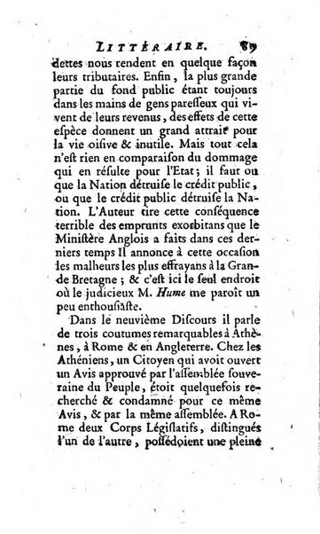 L'annee litteraire ou Suite des lettres sur quelques ecrits de ce temps