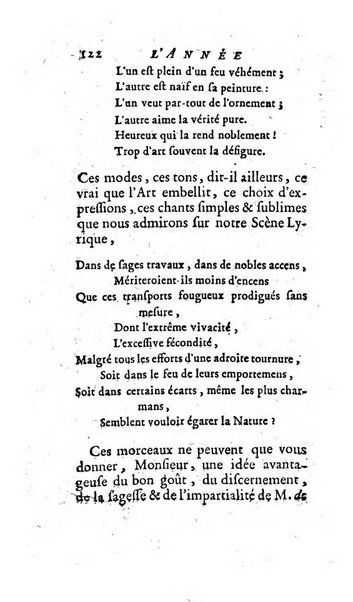 L'annee litteraire ou Suite des lettres sur quelques ecrits de ce temps